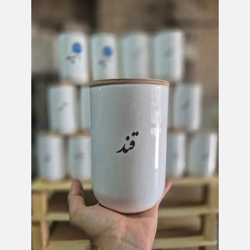 بانکه سرامیکی خمره ای خیلی بزرگ 17 سانتی